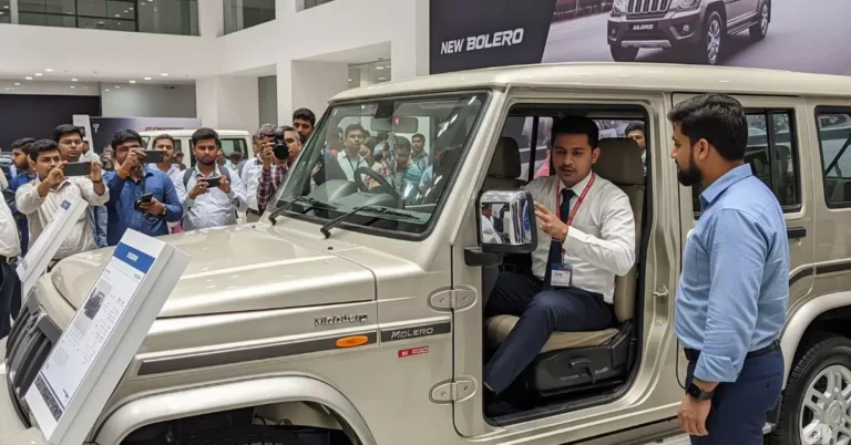 Mahindra New Bolero SUV का Bold Look और Modern Features