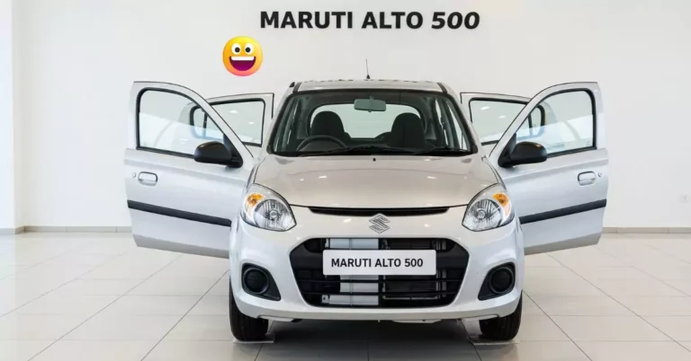 Maruti Alto 500 – Compact Car with Mileage and Features