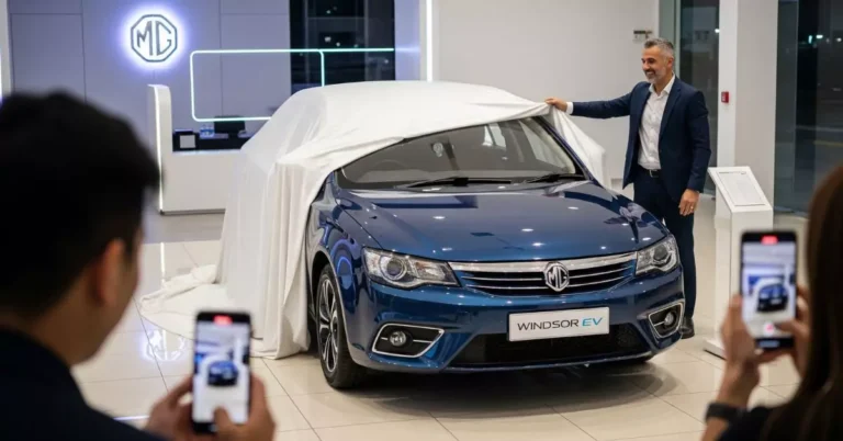 MG Windsor EV भारत में लॉन्च, Stylish Electric CUV with 449 km Range
