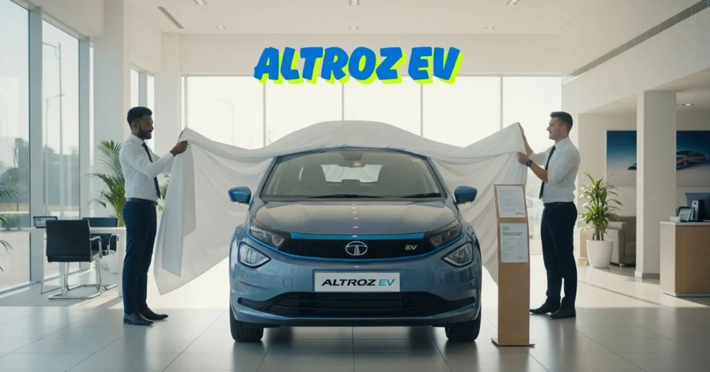 टाटा Altroz EV का स्टाइलिश एक्सटीरियर