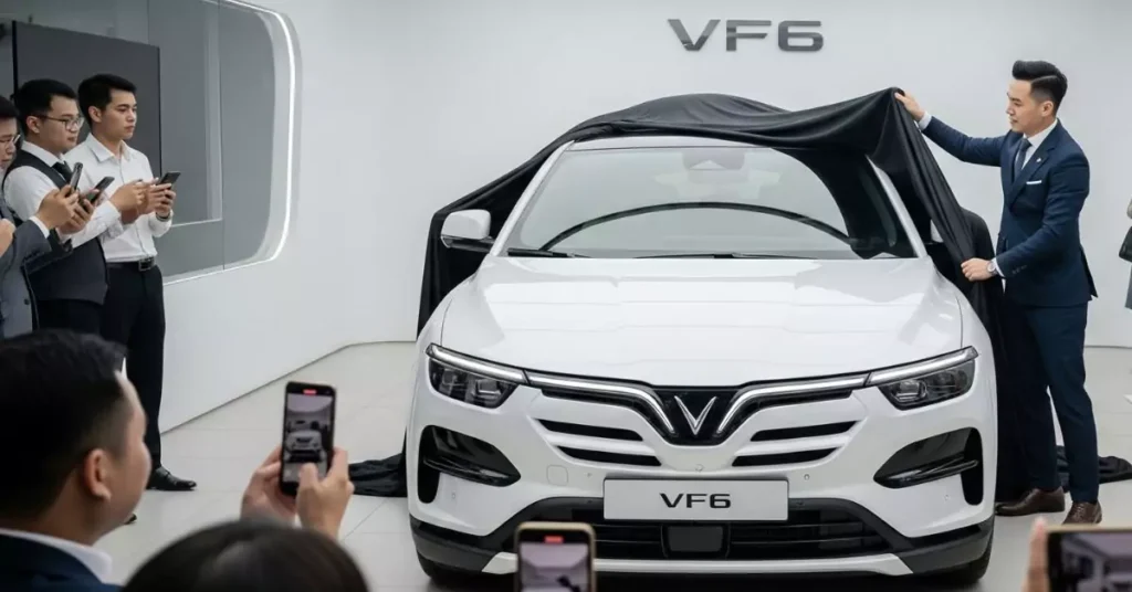 VinFast VF6 Electric SUV with premium design and high mileage