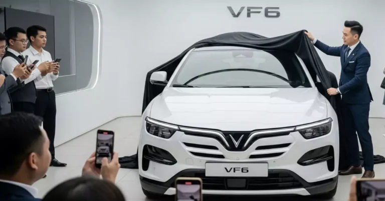 VinFast VF6 Electric SUV with premium design and high mileage